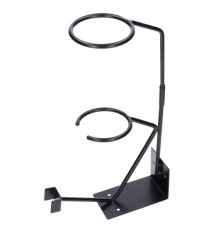 Suport pentru pistol de vopsit, Italko, Metal, 37 x 9 x 22 cm, Negru