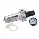 Filtru de aer cu regulator de presiune pentru compresor 1/4", rezistent pana la 10 bar, SICCO TOOLS