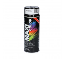 Spray negru RAL 9005 lucios, 400ml, MAXI COLOR