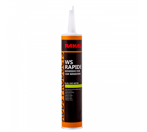 Adeziv de lipit parbrizul 310ml negru cu uscare rapida, RANAL
