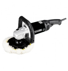 Masina de polisat electrica cu reglare a vitezei, DDCARS, putere : 1200 w, rotiri pe minut : 3.000, filet M14, disc cu velcro, + blana de lustruit inclusa